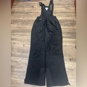 Elegant Black Women's Overalls